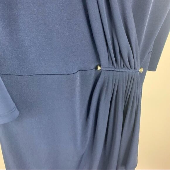 Michael Kors navy dress faux wrap size XS (E1) - Picture 4 of 8